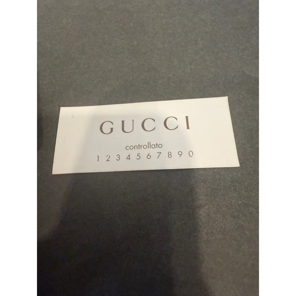 Vintage Gucci GG Monogram Leather Canvas Long Brown Continental Wallet - Picture 11 of 11